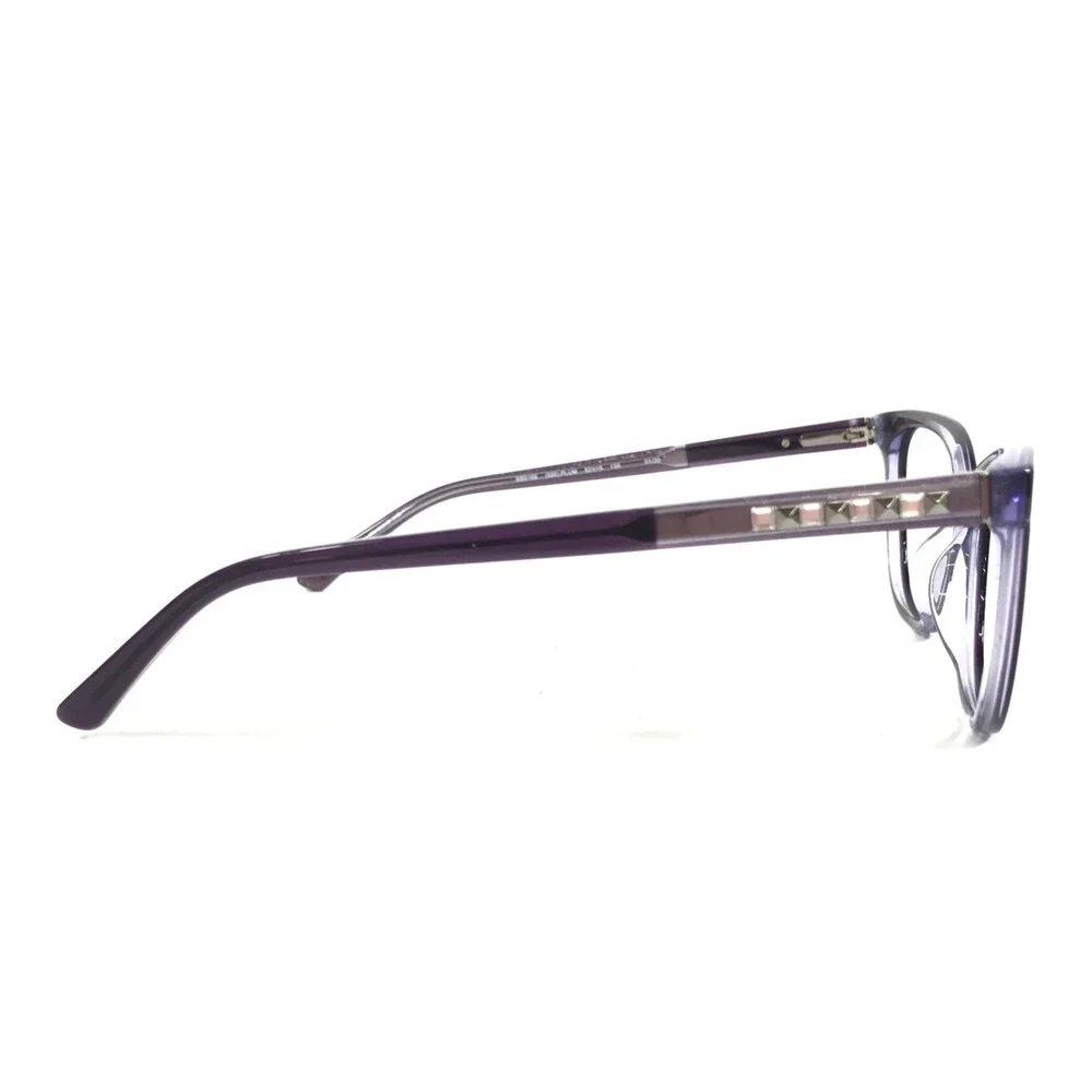 Bebe Eyeglasses Frames BB5169 500 PLUM Purple Swarovski Crystals 52-15-135